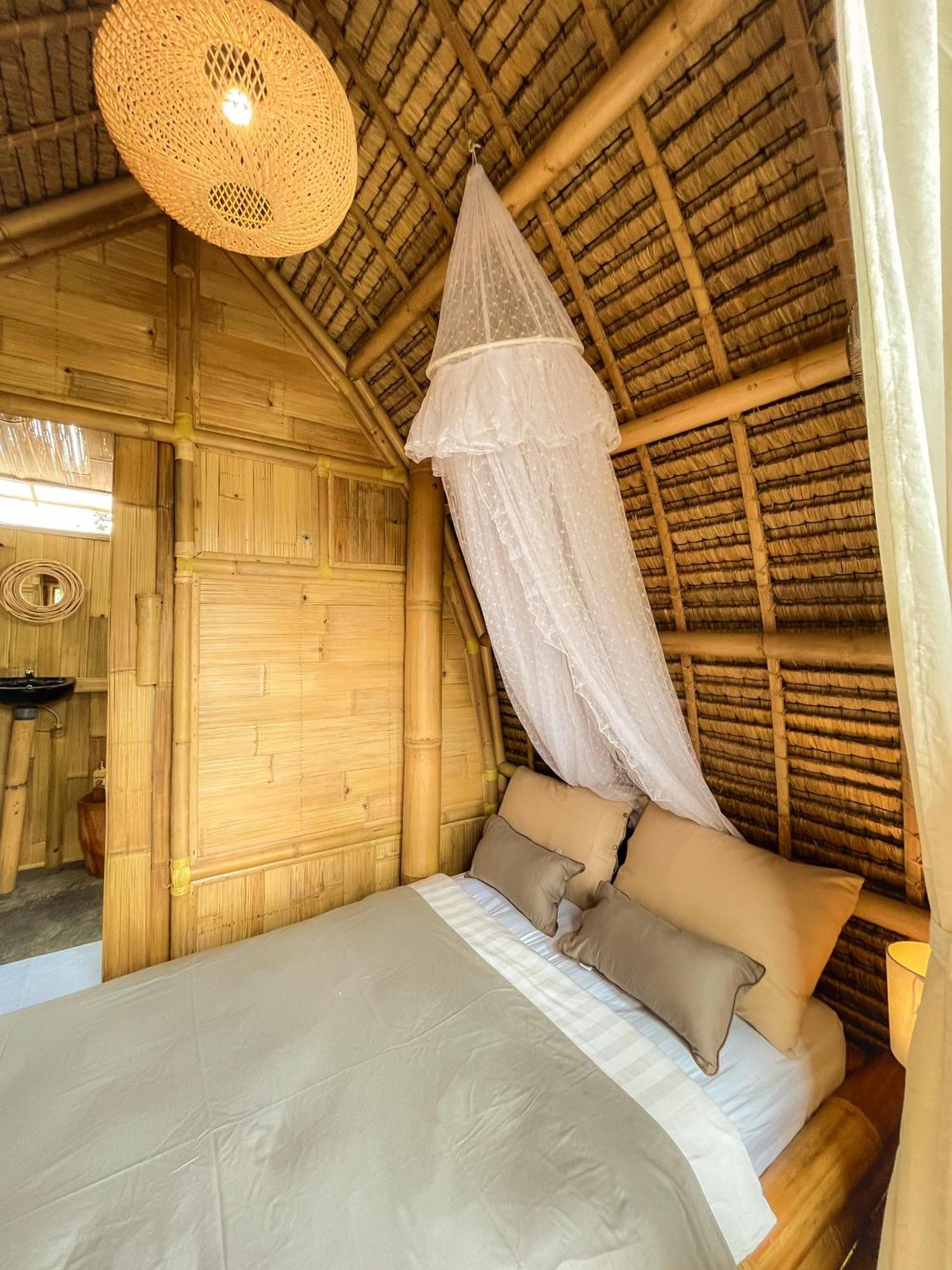 Kawig Bamboo House - Ricefield View, Eco Bamboo Home Tampaksiring Экстерьер фото