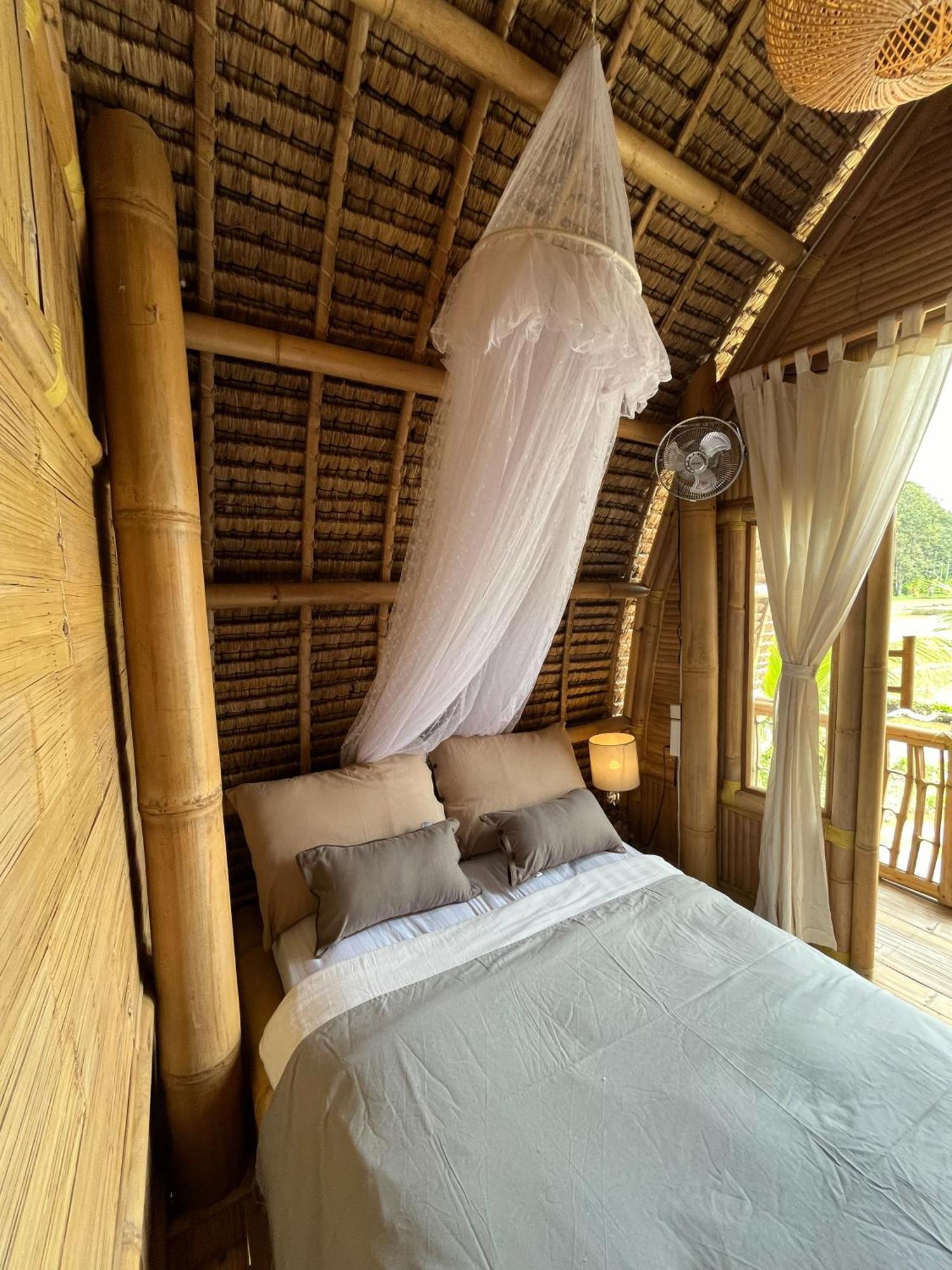 Kawig Bamboo House - Ricefield View, Eco Bamboo Home Tampaksiring Экстерьер фото