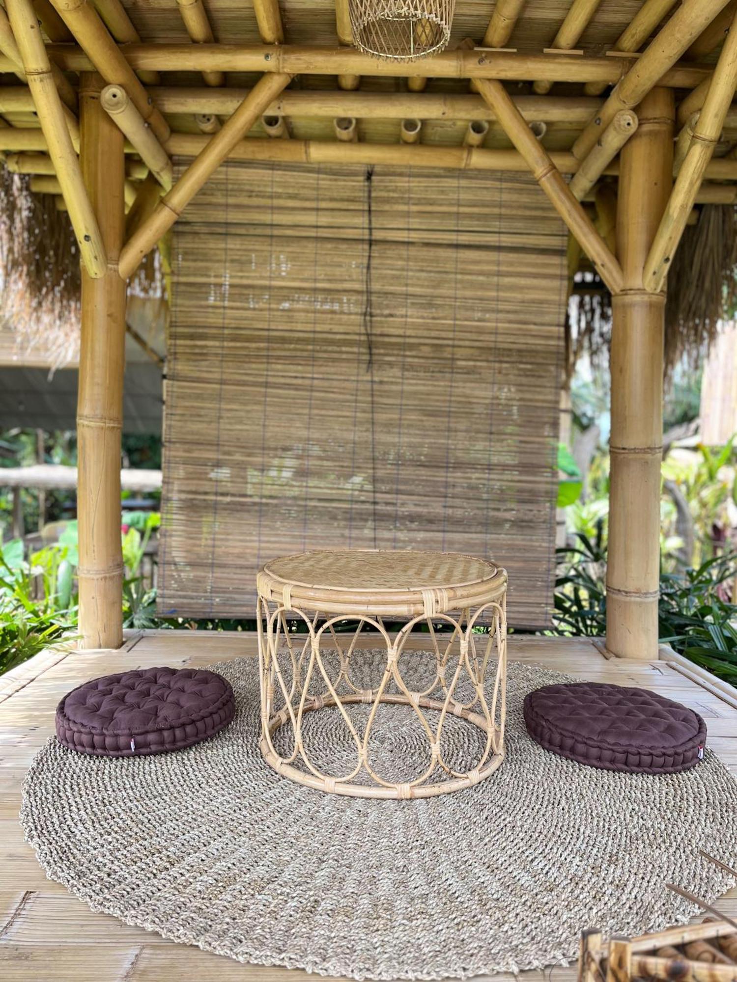 Kawig Bamboo House - Ricefield View, Eco Bamboo Home Tampaksiring Экстерьер фото