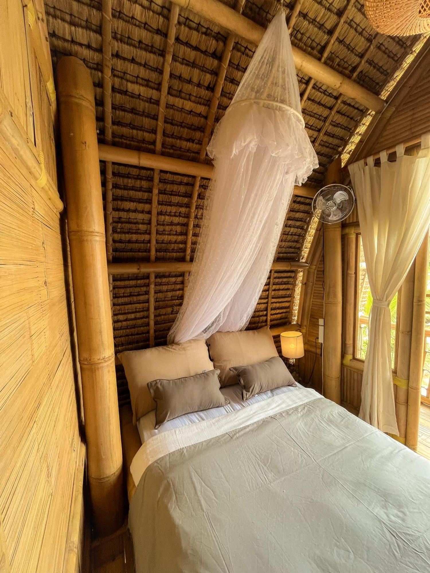 Kawig Bamboo House - Ricefield View, Eco Bamboo Home Tampaksiring Экстерьер фото