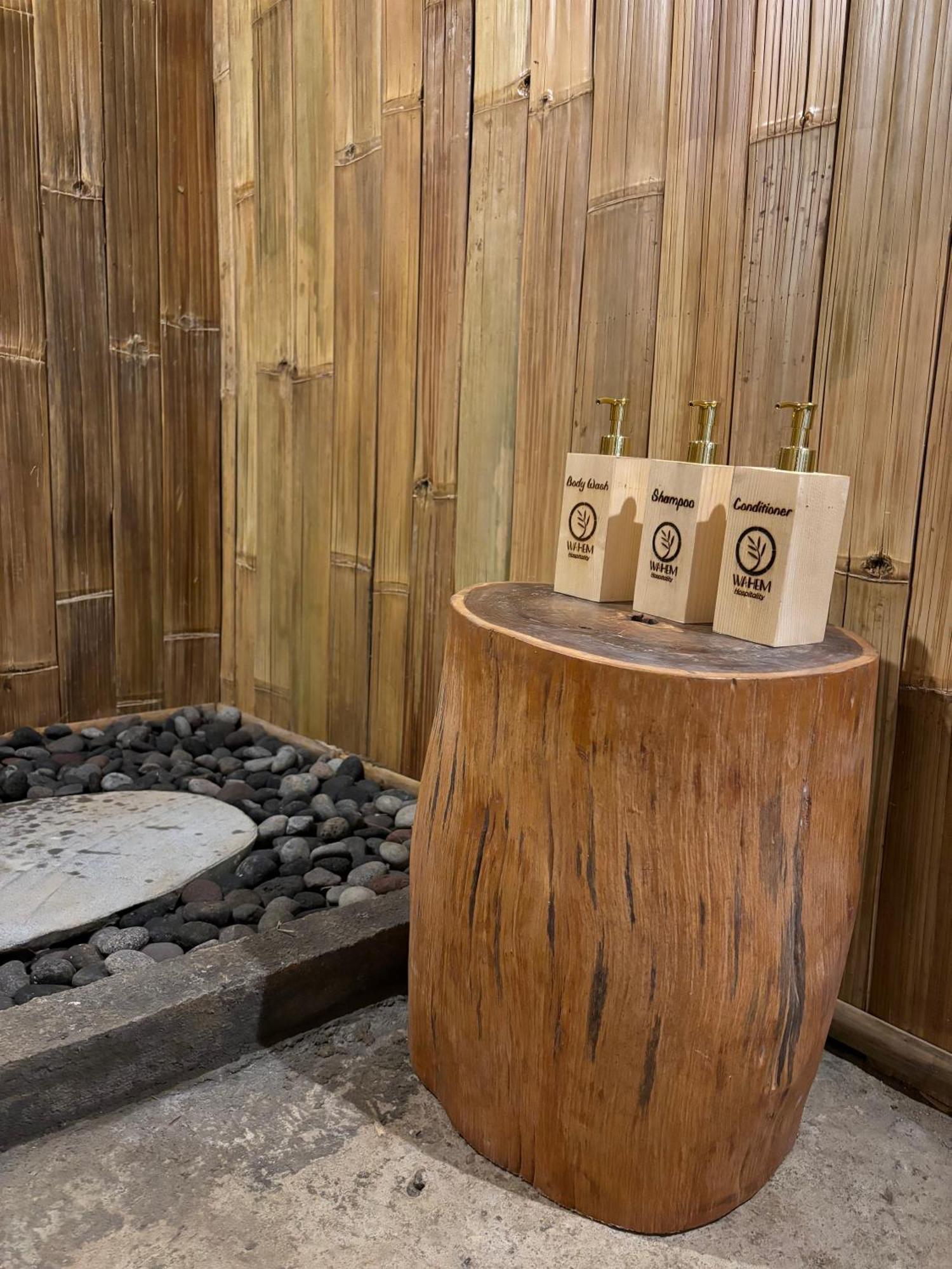 Kawig Bamboo House - Ricefield View, Eco Bamboo Home Tampaksiring Экстерьер фото